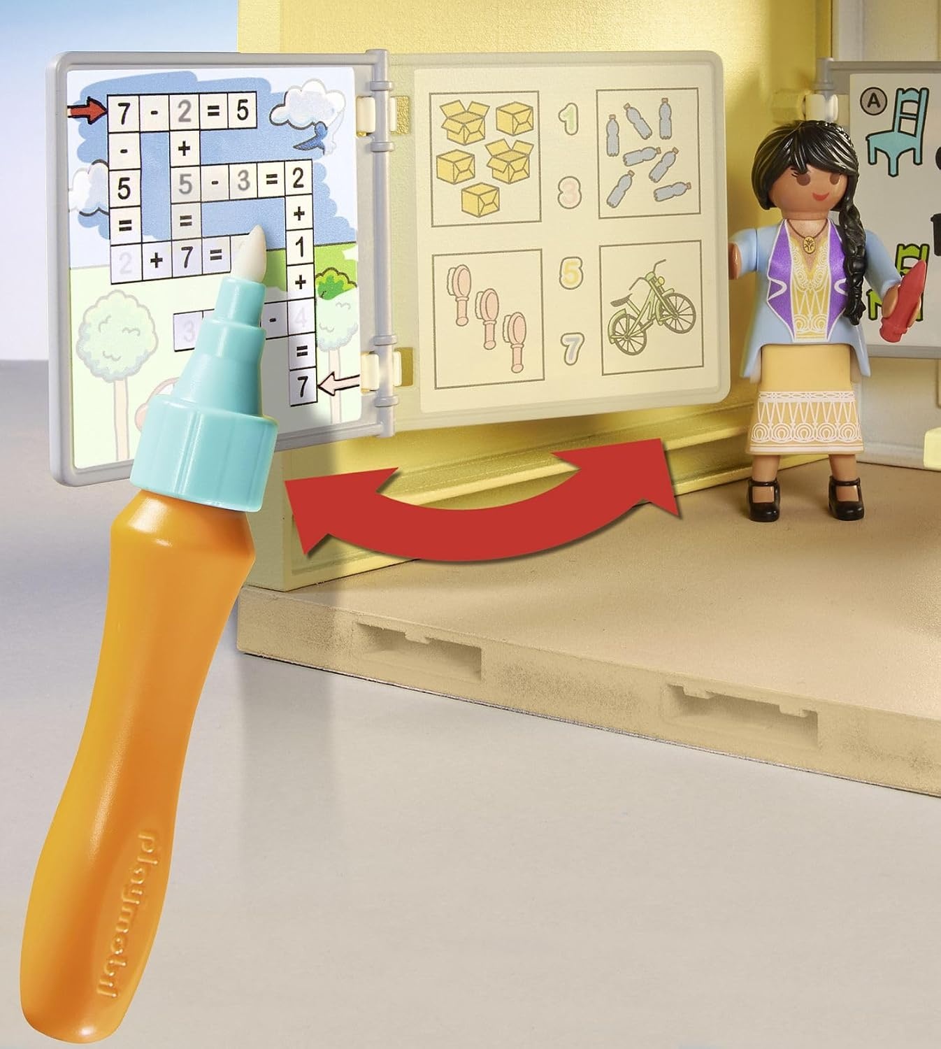 Playmobil Grote School 71327 Speelset met Lift & Interactief Bord - 34% Korting