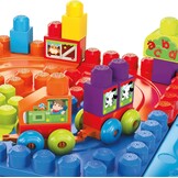 Mega Bloks Bouw- en Leertafel voor Peuters met 30-delige set - 34% Korting