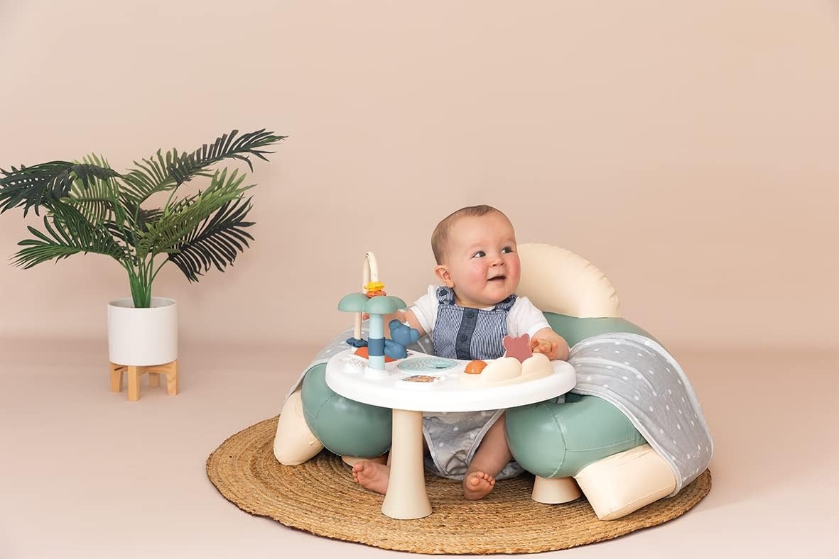 Opblaasbaar Babyzitje met Activiteitentafel - 34% Korting