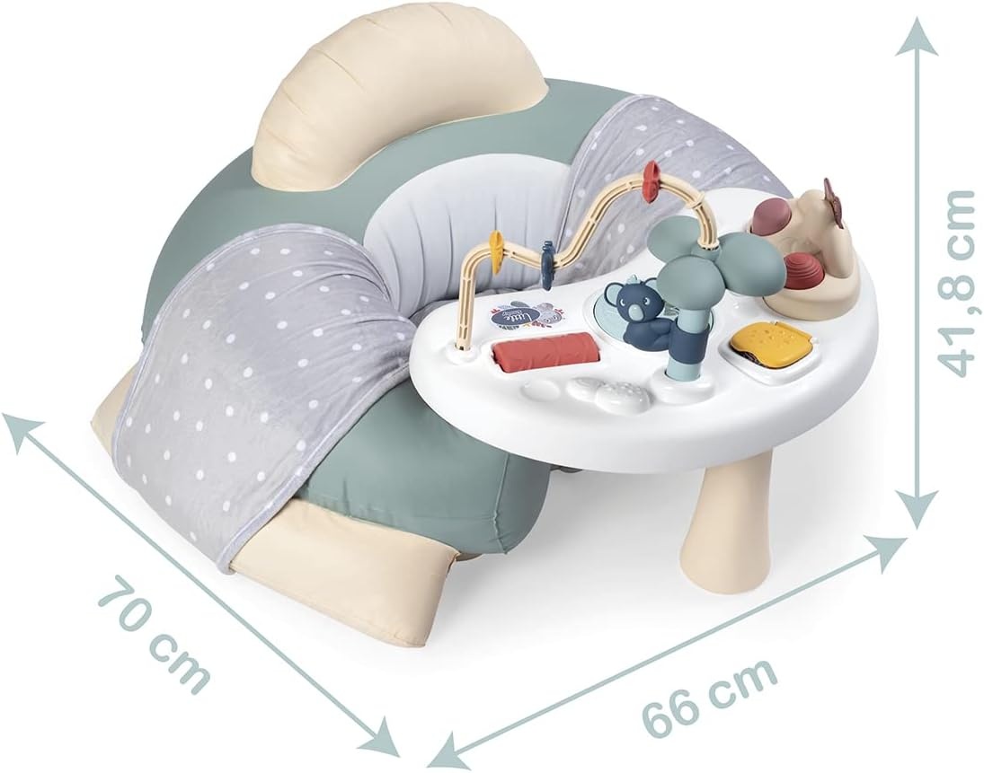 Opblaasbaar Babyzitje met Activiteitentafel - 34% Korting