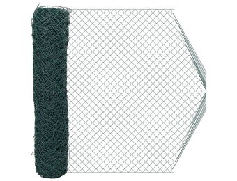 Groen Draadgaashek 2 x 10 m Staal - 34% Korting