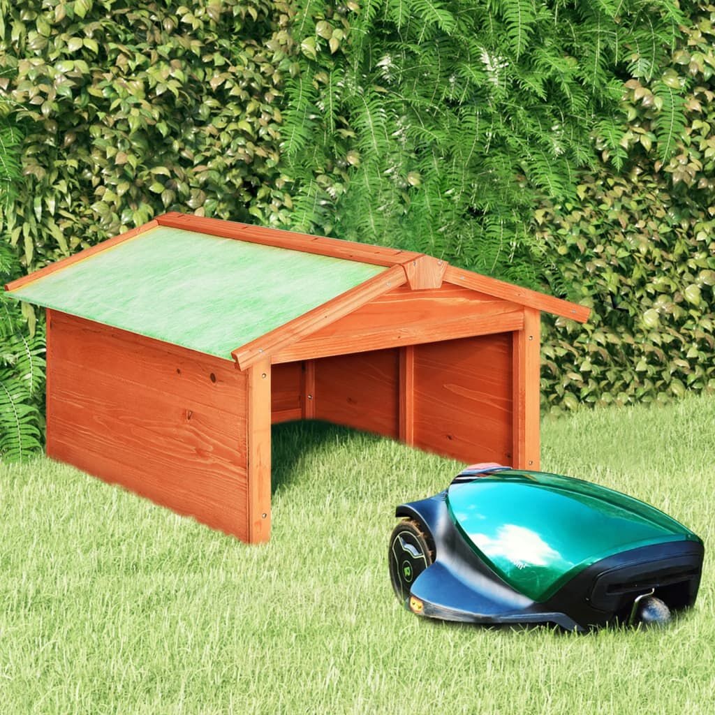 Houten Overkapping Robotgrasmaaier 72x87x50 cm - 54% Korting