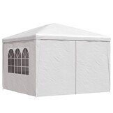 vidaXL Partytent 3x3 m wit met 34% korting