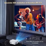 Beamer Full HD 1080P 20.000 Lumen 5G WiFi Thuisbioscoop (35% korting)
