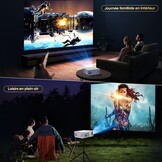 Beamer Full HD 1080P 20.000 Lumen 5G WiFi Thuisbioscoop (35% korting)