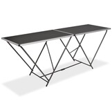 vidaXL Inklapbare Behangtafel 200x60x78 cm MDF/Aluminium - 54% Korting