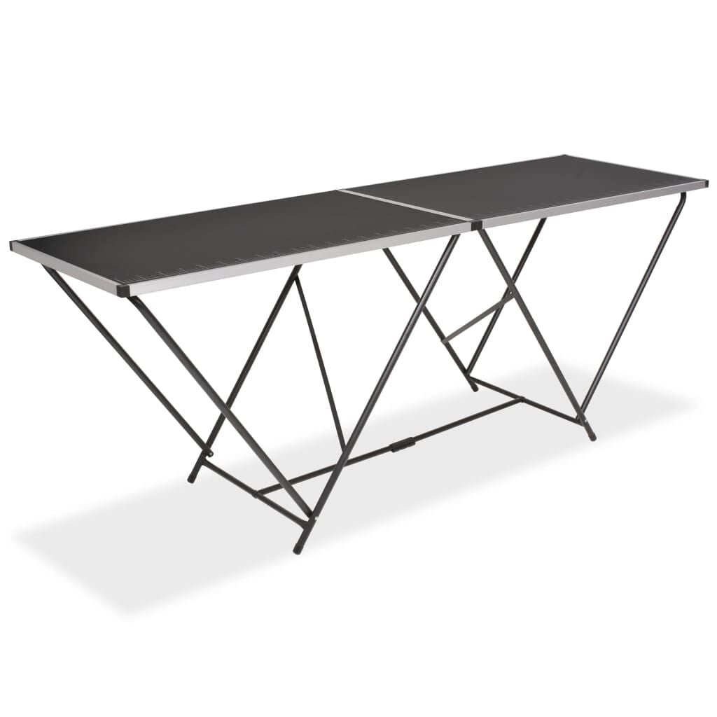 vidaXL Inklapbare Behangtafel 200x60x78 cm MDF/Aluminium - 54% Korting