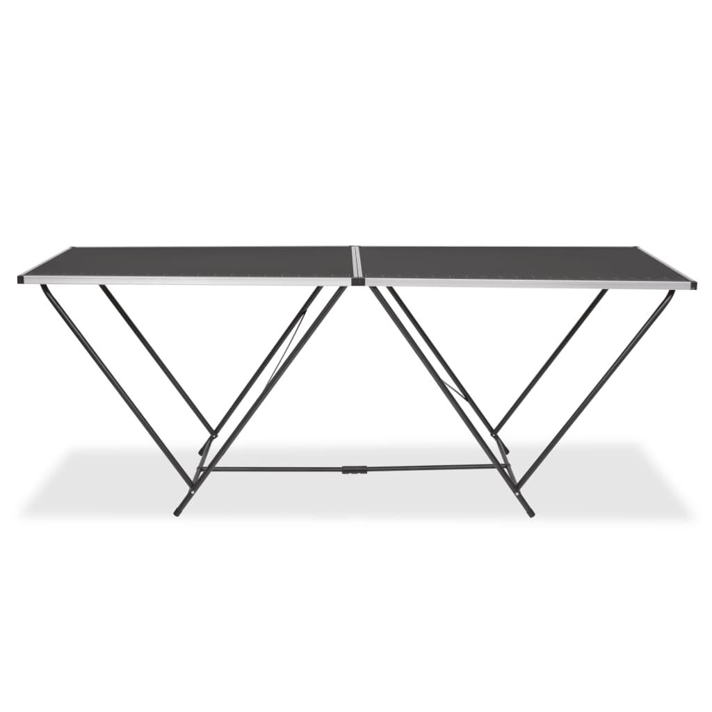 vidaXL Inklapbare Behangtafel 200x60x78 cm MDF/Aluminium - 54% Korting