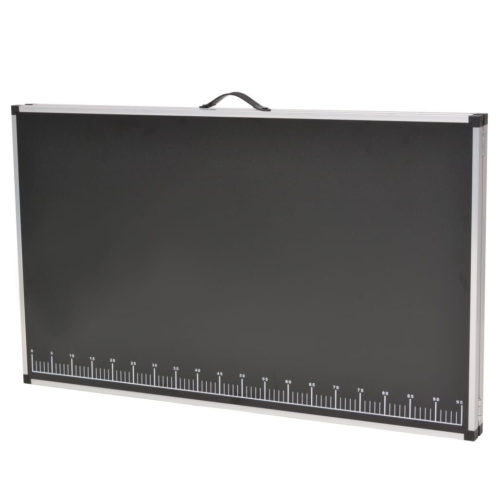 vidaXL Inklapbare Behangtafel 200x60x78 cm MDF/Aluminium - 54% Korting