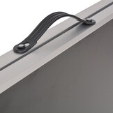 vidaXL Inklapbare Behangtafel 200x60x78 cm MDF/Aluminium - 54% Korting