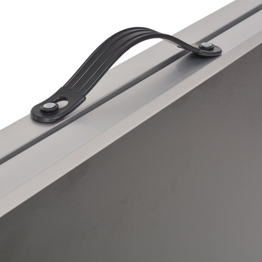 vidaXL Inklapbare Behangtafel 200x60x78 cm MDF/Aluminium - 54% Korting