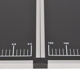 vidaXL Inklapbare Behangtafel 200x60x78 cm MDF/Aluminium - 54% Korting