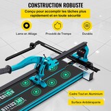 Handmatige Tegelsnijder 1200mm Blauw met Laser - 35% Korting