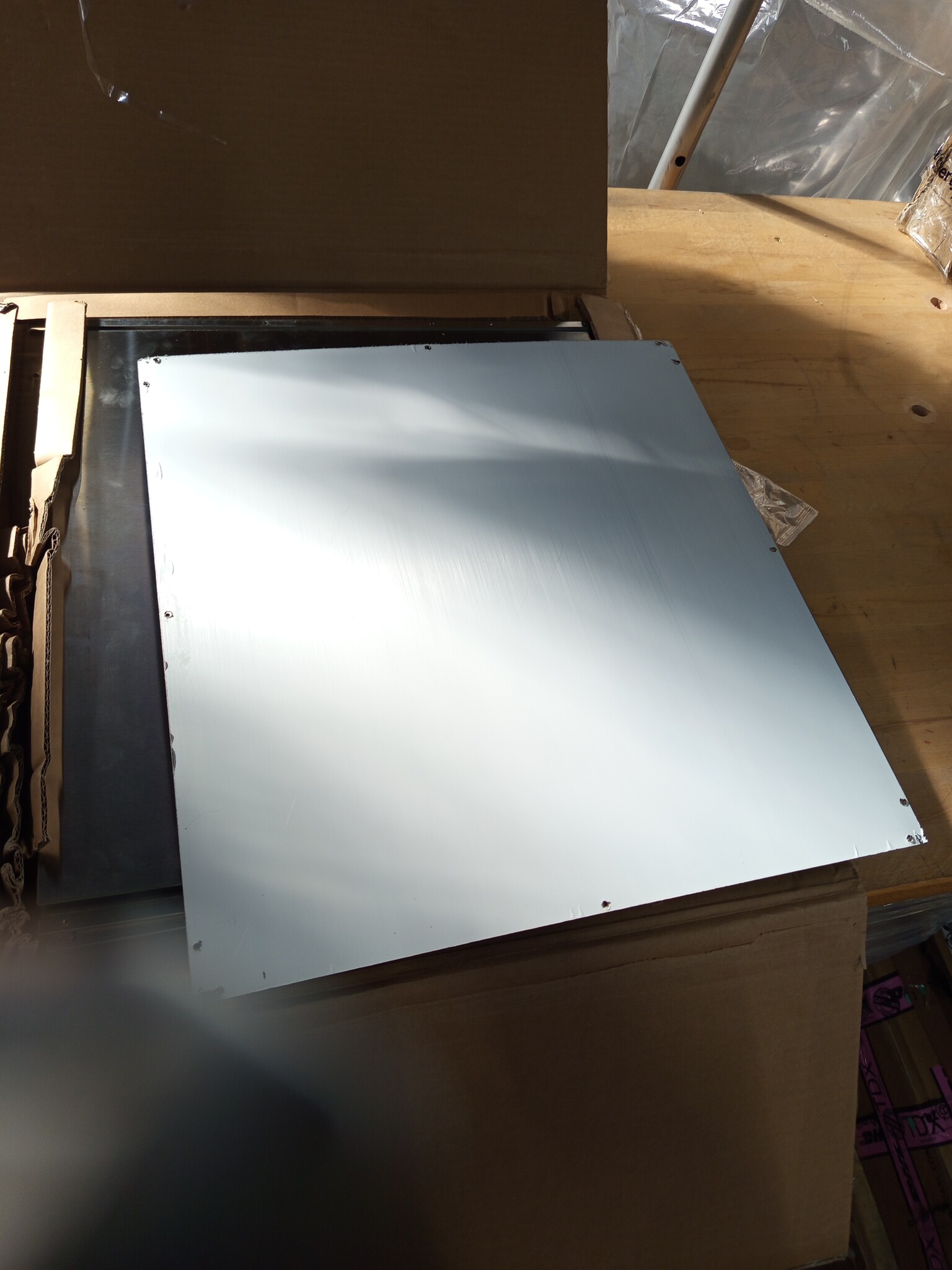 Plantenbak Roestvrij Staal 49x47x46 cm Zilver - 54% Korting