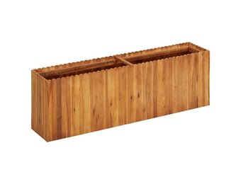 Verhoogde Plantenbak 150x30x50 cm Acaciahout - 35% Korting