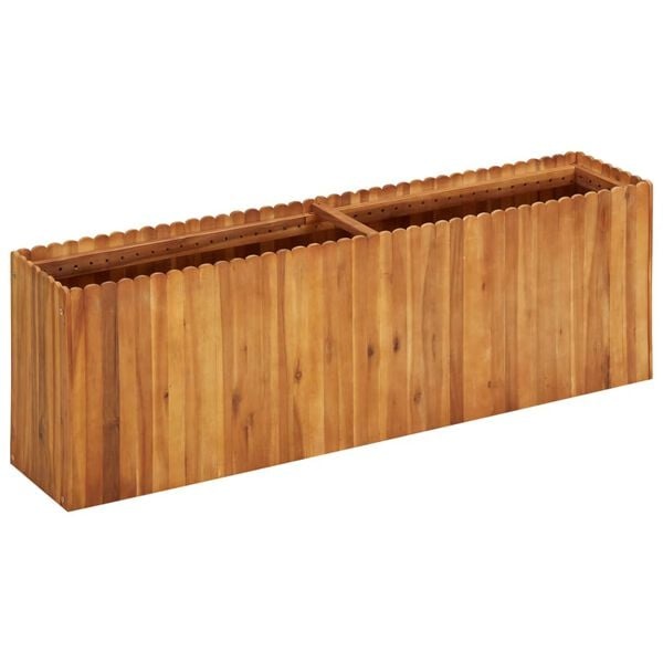 Verhoogde Plantenbak 150x30x50 cm Acaciahout - 35% Korting
