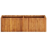 Verhoogde Plantenbak 150x30x50 cm Acaciahout - 35% Korting