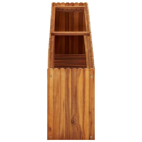 Verhoogde Plantenbak 150x30x50 cm Acaciahout - 35% Korting