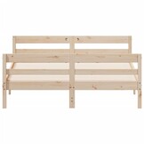 VidaXL Bedframe Grenenhout 120x200 cm - 35% Korting
