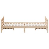 VidaXL Bedframe Grenenhout 120x200 cm - 35% Korting