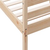 VidaXL Bedframe Grenenhout 120x200 cm - 35% Korting