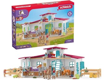 Paardenspeelset Manege met 3 paarden & Hannah/Lisa, 115-delig | 34% korting