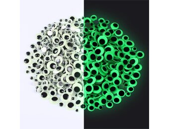 Lichtgevende Wiebelogen Zelfklevend (500 Stuks) - 77% Korting