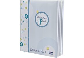 Herinneringsalbum Geboorteboek Baby | Zwanger tot 1e Jaar | Blauw | 75% Korting