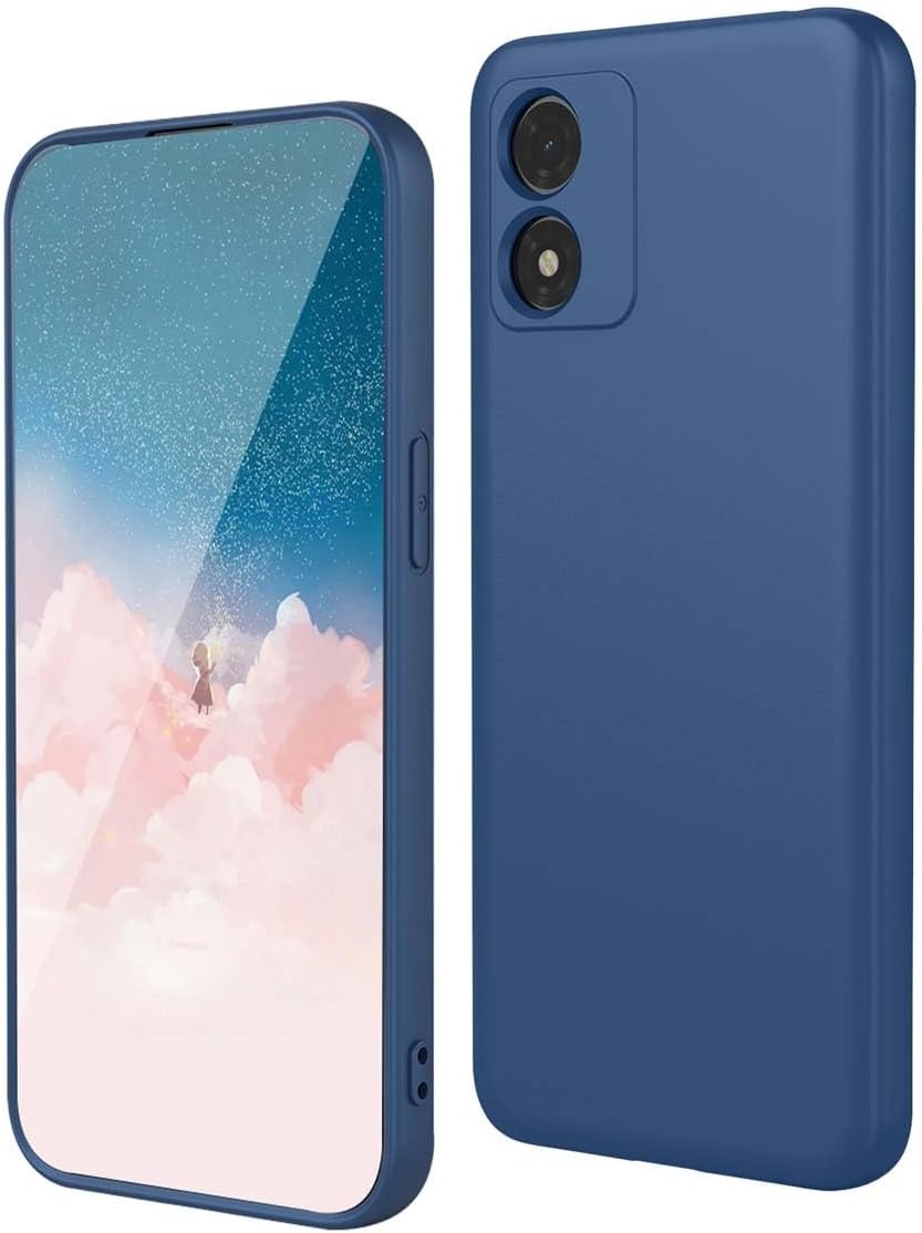 Blauw Hoesje voor Motorola Moto E13 - Flexibel Siliconen, Schokbestendig - 73% Korting