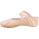 Kinder Balletschoenen Canvas Roze/Zwart EU 25-44 met Leren Zool