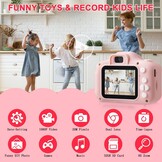 Digitale Kinder Camera Roze | 1080P HD | 32GB SD | 33% Korting