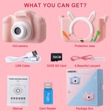Digitale Kinder Camera Roze | 1080P HD | 32GB SD | 33% Korting