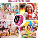 Kinder Smartwatch Roze (34% Korting!) GPS, 4G Video Bellen