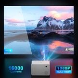 Draagbare Beamer Full HD 1080P 4K - 34% Korting