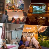 Draagbare Beamer Full HD 1080P 4K - 34% Korting