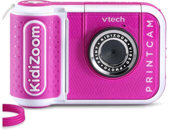 Kinder Instant Camera Roze met Printer (34% korting)