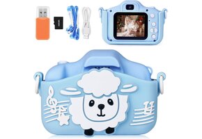 Digitale Kindercamera Blauw Schaap - 48% Korting