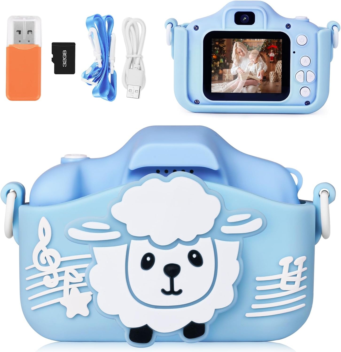 Blauwe Schaap Digitale Kindercamera | 32% Korting
