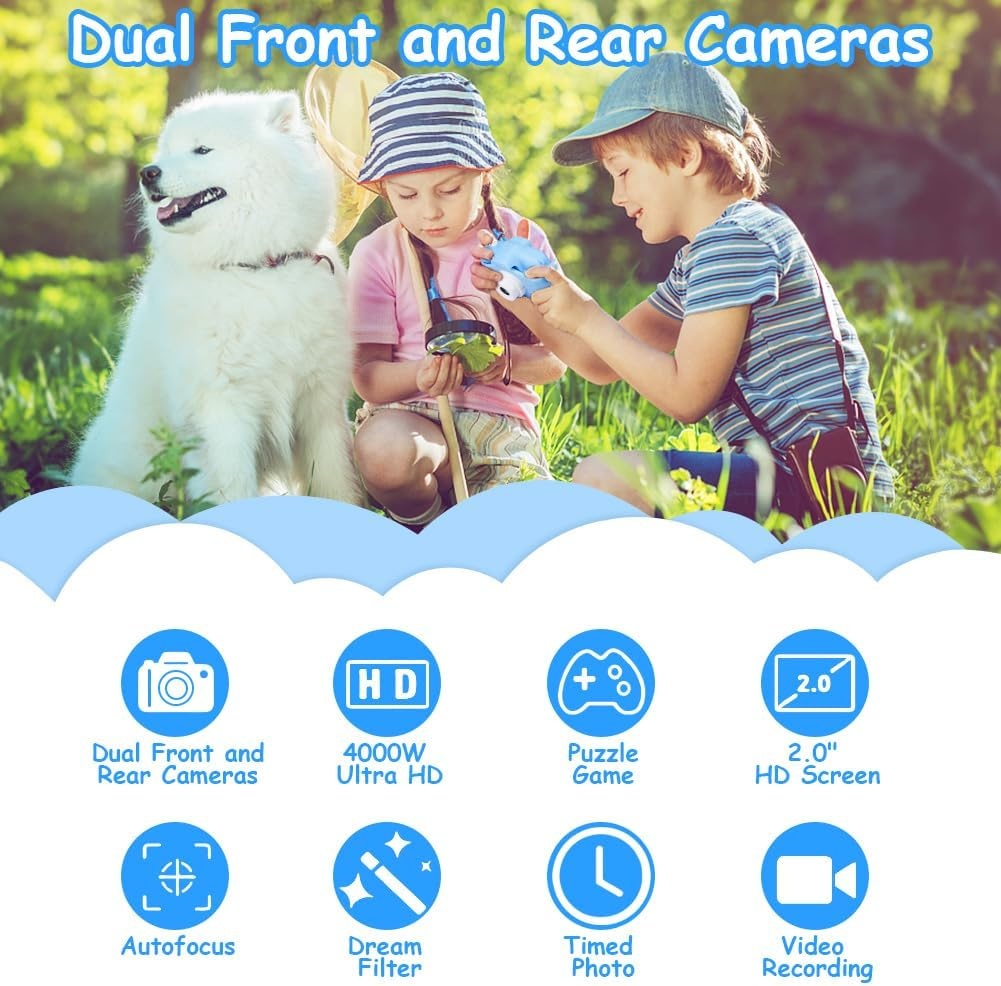 Blauwe Schaap Digitale Kindercamera | 32% Korting