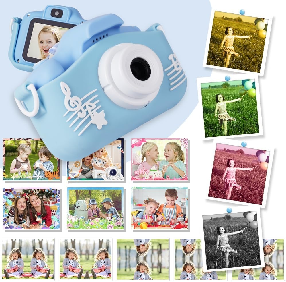 Blauwe Schaap Digitale Kindercamera | 32% Korting