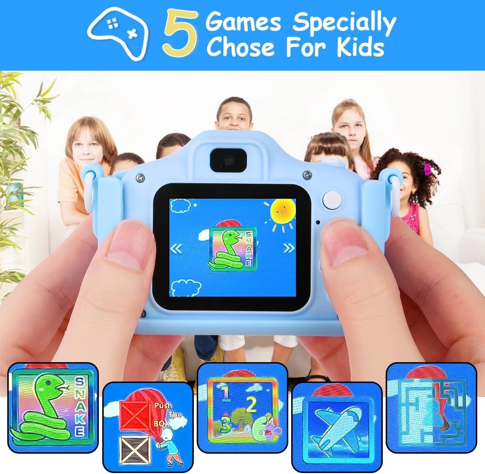 Blauwe Schaap Digitale Kindercamera | 32% Korting