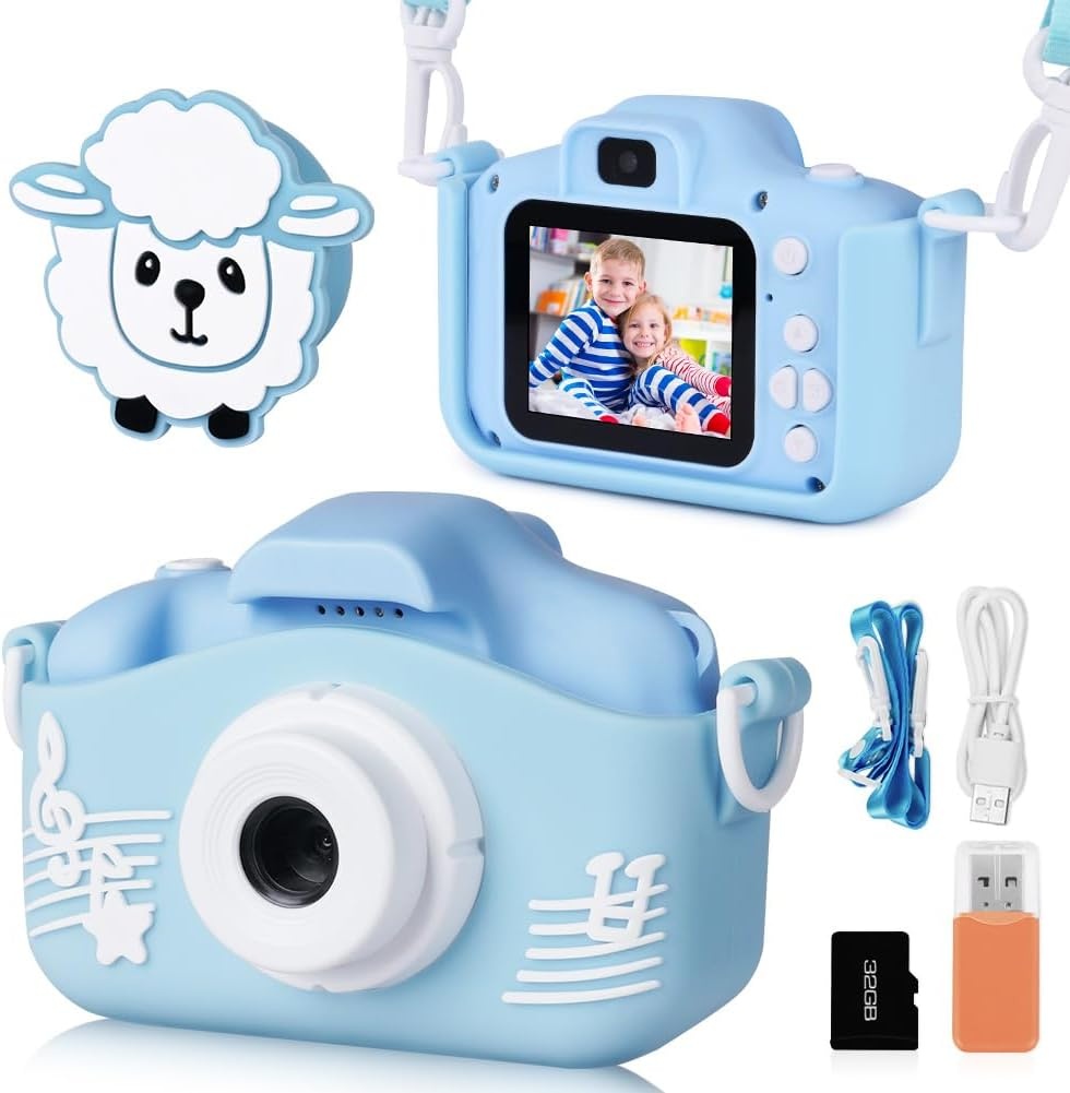 Blauwe Schaap Digitale Kindercamera | 32% Korting