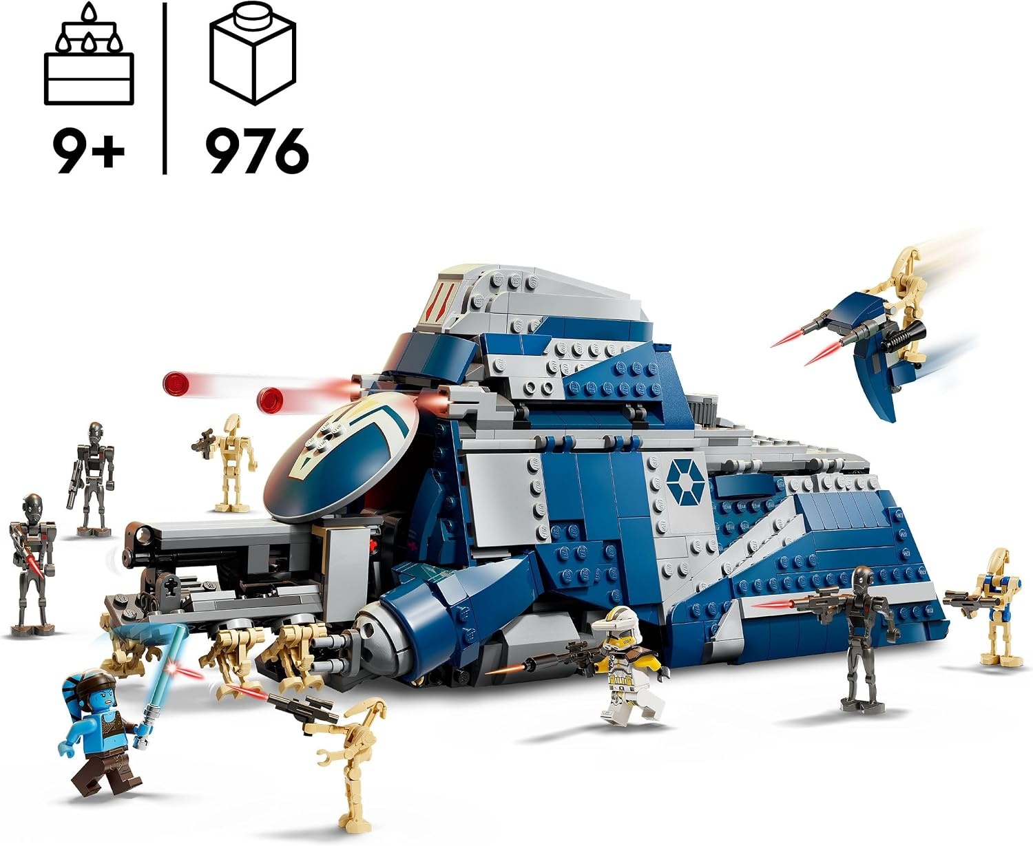 LEGO Star Wars Separatist MTT 75435 - 976 Delen - 59% Korting