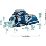 LEGO Star Wars Separatist MTT 75435 - 976 Delen - 59% Korting