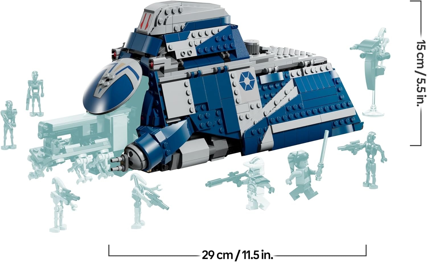LEGO Star Wars Separatist MTT 75435 - 976 Delen - 59% Korting