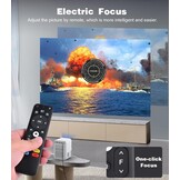Mini Smart Beamer Full HD 1080p Zwart - 35% Korting