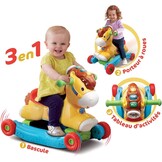 Schommelpaard & Loopwagen 2-in-1 met Bewegingssensor & Geluid 34% Korting