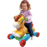 Schommelpaard & Loopwagen 2-in-1 met Bewegingssensor & Geluid 34% Korting