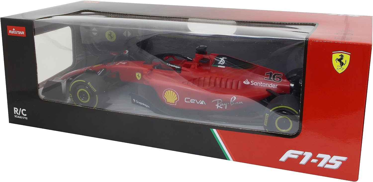 RC Ferrari F1-75 Raceauto 1:12 | 34% Korting | Officieel Gelicentieerd | Tot 60 min Rijtijd