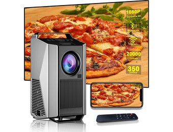 4K Beamer met WiFi & Bluetooth (35% korting)
